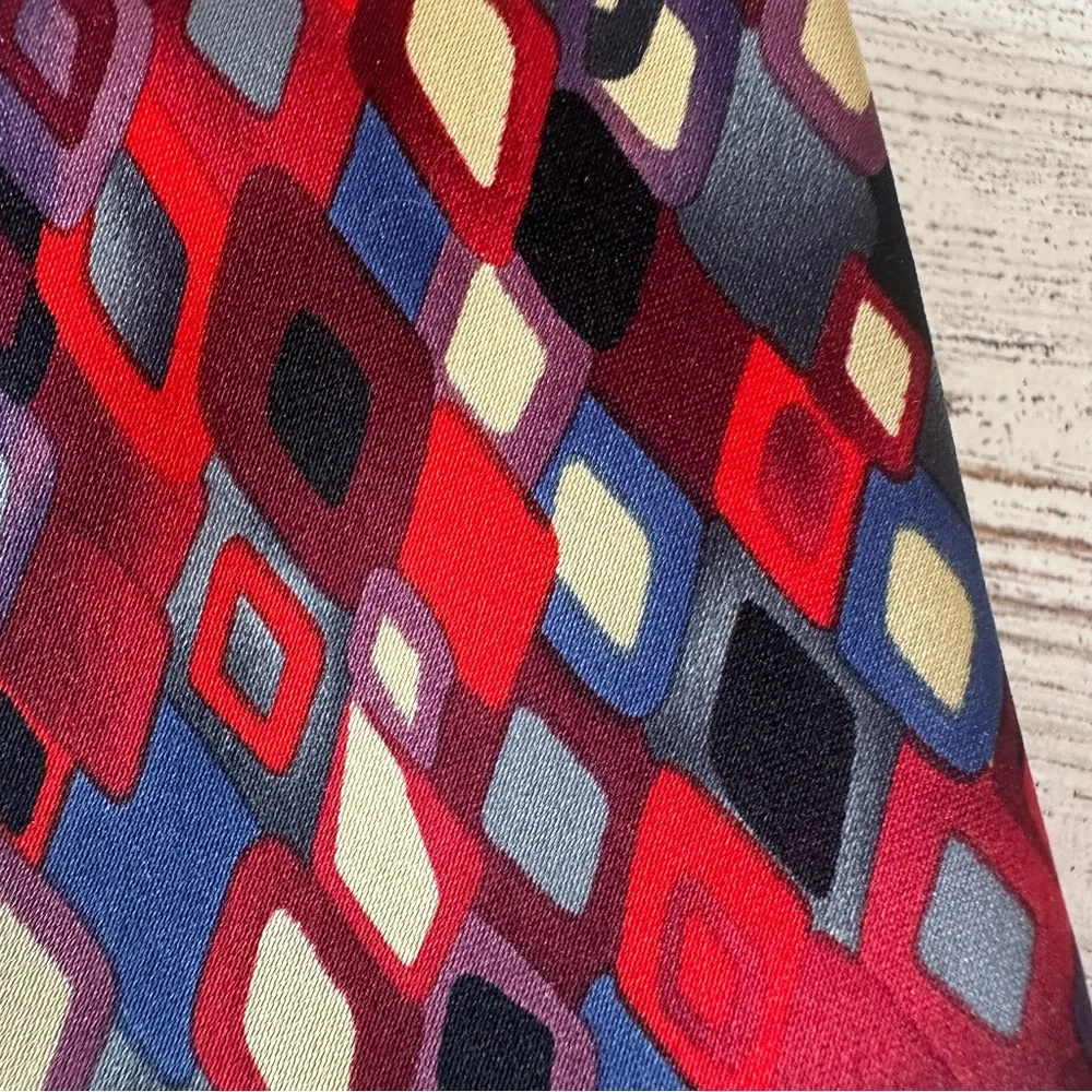 GARCIA Lady with Argyle Socks Collection 58 Tie Red Blue Tan Purple Black